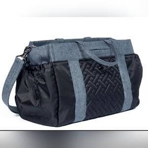 Lug Romper 2 Tote Black/Dk Grey